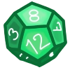 dé 12 de JDR